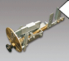 mechanical pull-lever coin mechanism